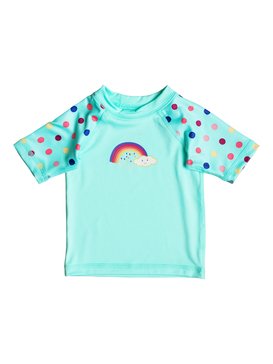roxy, Sweet Tooth - Rash Vest met korte mouwen, BEACH GLASS (gcz0) Sweet Tooth - Short Sleeve Rash Vest ERNWR03005