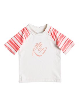 roxy, Sweet Tooth - Rash Vest met korte mouwen, MARSHMELLOW (wbt0) Sweet Tooth - Short Sleeve Rash Vest ERNWR03005