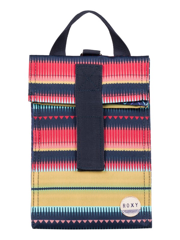 roxy, What's For Lunch Lunch Bag, Aruba Blue - Plaid_1 (bfk1) 0 What's For Lunch Lunch Bag 2153130102 Roxy