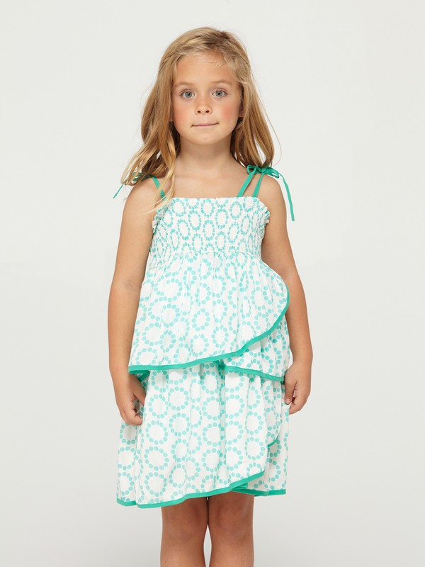roxy, Girls 2-6 Double Take Dress, WATER PRINT (wav) 0 Girls 2-6 Double Take Dress 420480 Roxy