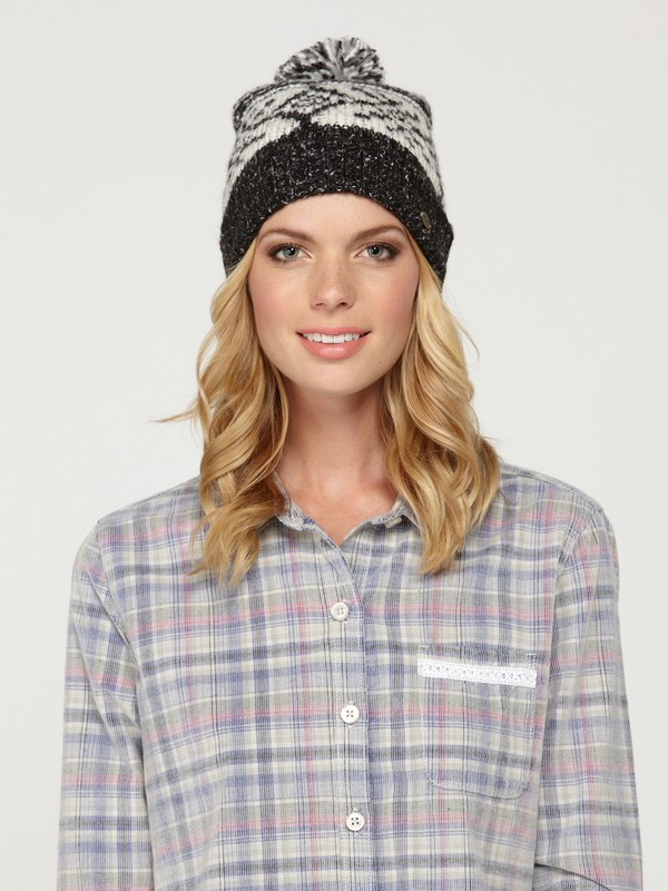 roxy, Icing Beanie, TRUE BLACK (kvj0) 0 Icing Beanie 456044 Roxy