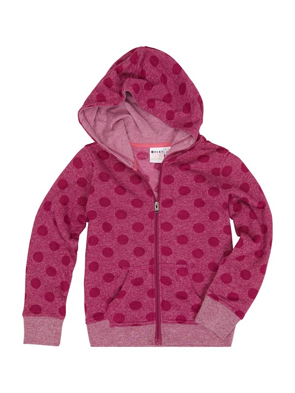 roxy, Girls 7-14 Down the Hill Hoodie, WILD ASTER (mpf0) 0 Girls 7-14 Down the Hill Hoodie ARGFT00047 Roxy