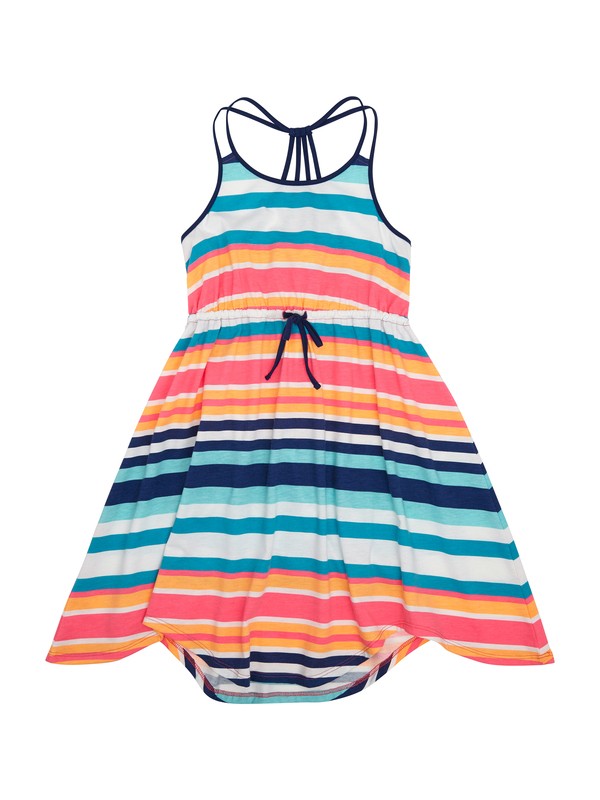 roxy, Girls 7-14 Just Begun Dress, SW FANDANGO MULTI STRIPE (mna3) 0 Girls 7-14 Just Begun Dress ARGKD00047 Roxy