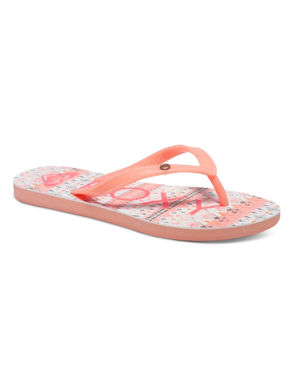 roxy, Viva Printed - Flip-Flops, PEACH CREAM (pcr) 0 Viva Printed - Flip-Flops ARGL100138 Roxy