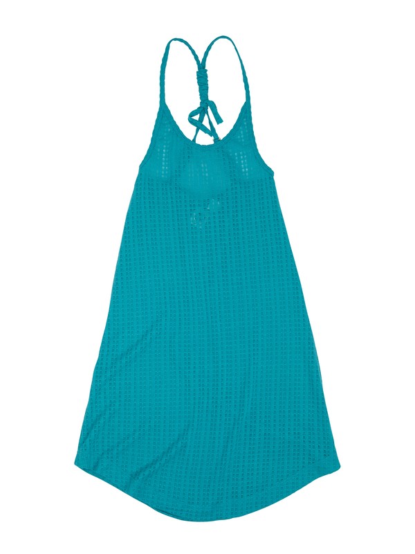 roxy, Girls 7-14 Sunrise Dress, SW TILE BLUE (bnw0) 0 Girls 7-14 Sunrise Dress ARGX600003 Roxy