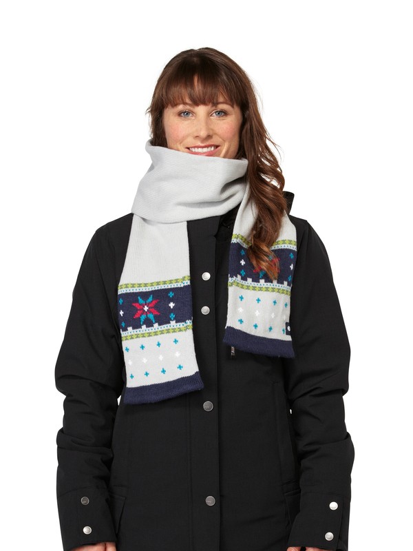 roxy, Swiss Miss Scarf, DRESS BLUE (btk0) 0 Swiss Miss Scarf ARJAA00003 Roxy