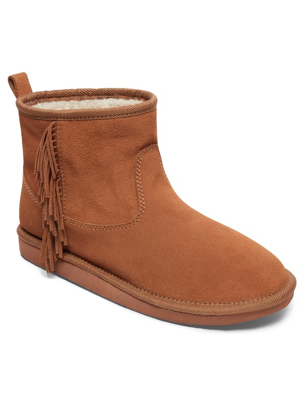 roxy, Joyce - Suede Boots, BROWN (brn) 0 Joyce - Suede Boots Brown ARJB700548 Roxy