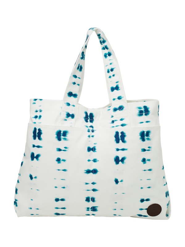 roxy, Mystic Beach Bag, TILE BLUE (bpm0) 0 Mystic Beach Bag Blue ARJBP00065 Roxy