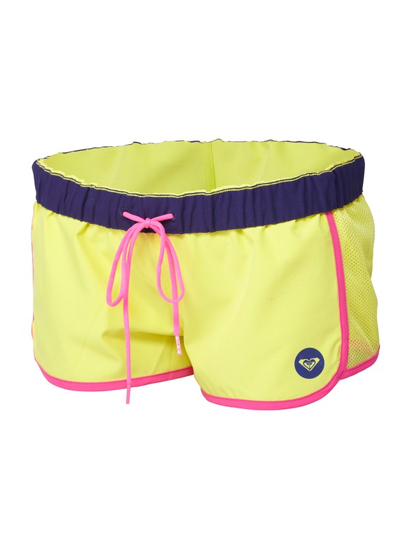 roxy, Line Up Recycled Boardshorts, BLAZING YELLOW (yhj0) 0 Line Up Recycled Boardshorts Yellow ARJBS00048 Roxy