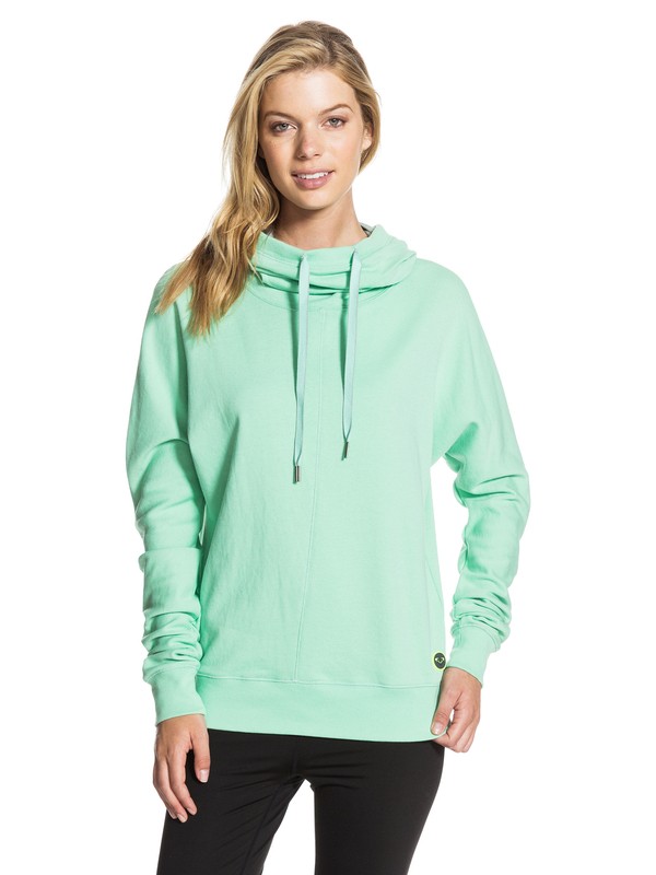 roxy, Horizons Hoodie, MOSS GREEN (gcf0) 0 Horizons Hoodie ARJFT03003 Roxy