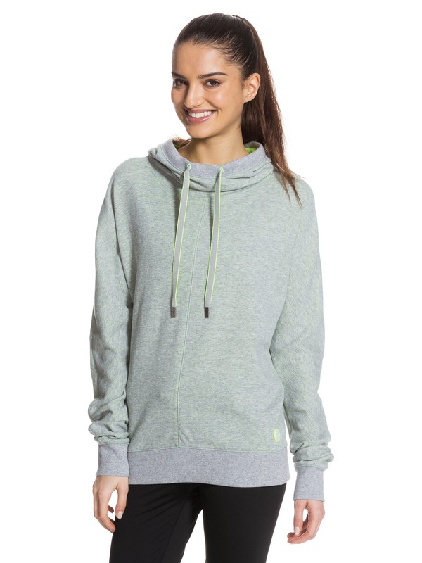 roxy, HORIZONS HOODIE, HERITAGE HEATHER (sgrh) 0 HORIZONS HOODIE ARJFT03003 Roxy
