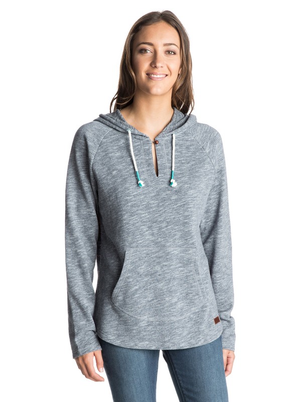 roxy, Indians Spirit Pullover Hoodie, PEACOAT (btn0) 0 Indians Spirit Pullover Hoodie ARJFT03254 Roxy