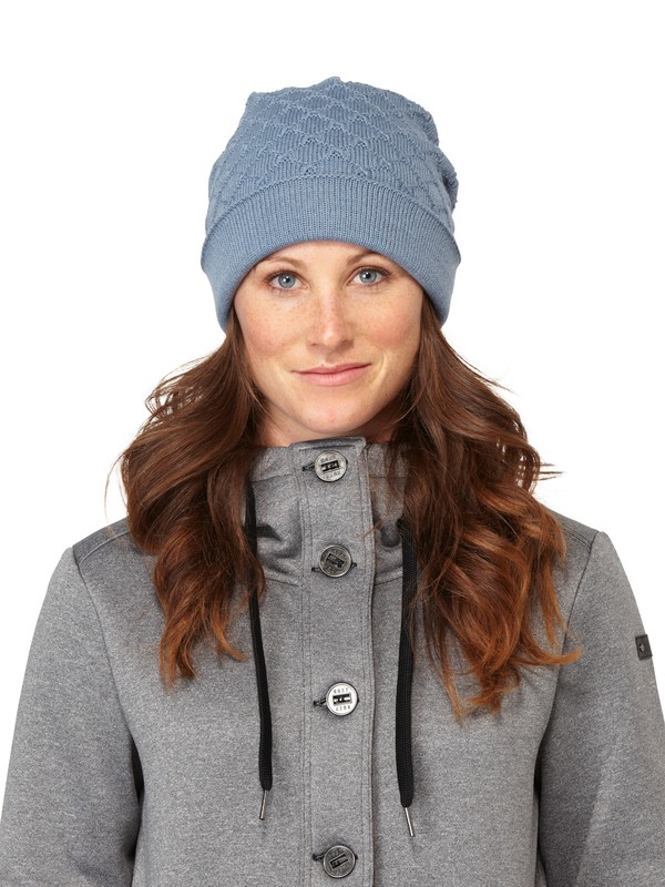 roxy, Gondola Beanie, FADED DENIM (bjn0) 0 Gondola Beanie ARJHA00010 Roxy