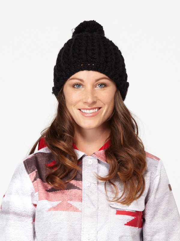 roxy, Delorean Beanie, ANTHRACITE (kvj0) 0 Delorean Beanie ARJHA00017 Roxy
