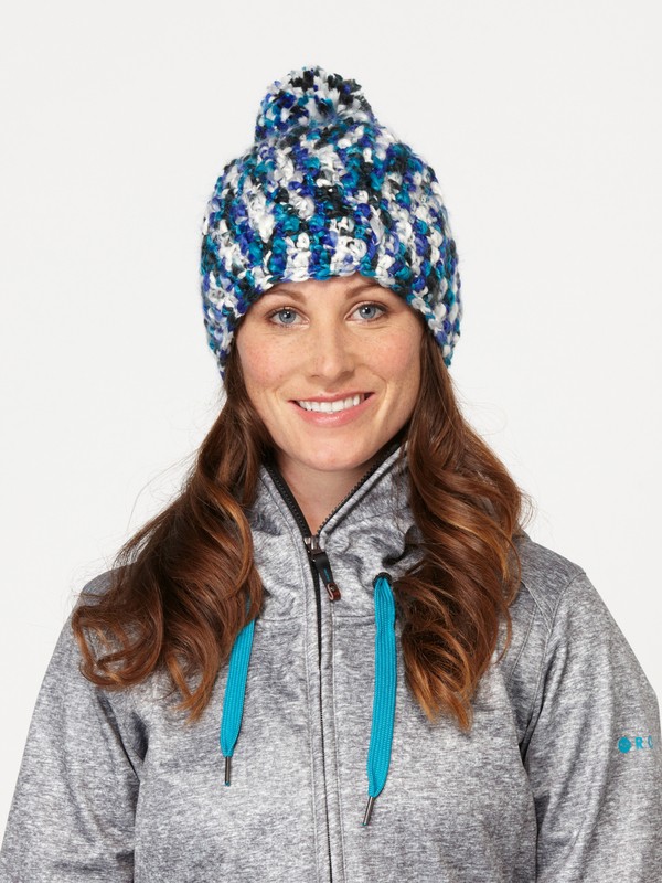 roxy, Swirl Beanie, CARIBBEAN SEA (bnz0) 0 Swirl Beanie ARJHA00018 Roxy
