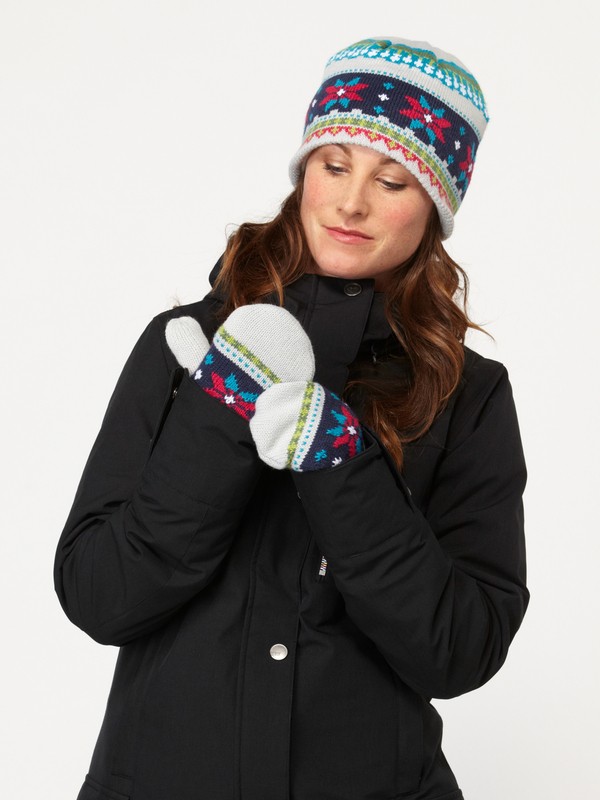 roxy, Swiss Miss Mitten, DRESS BLUE (btk0) 0 Swiss Miss Mitten ARJHN00001 Roxy