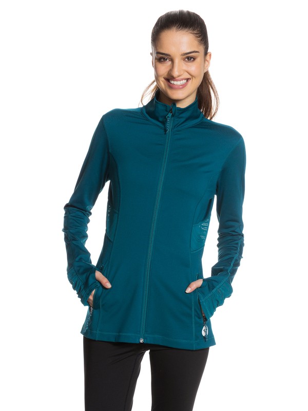 roxy, Work It Jacket Jacket, MINERAL GREEN (bry0) 0 Work It Jacket Jacket ARJJK03001 Roxy