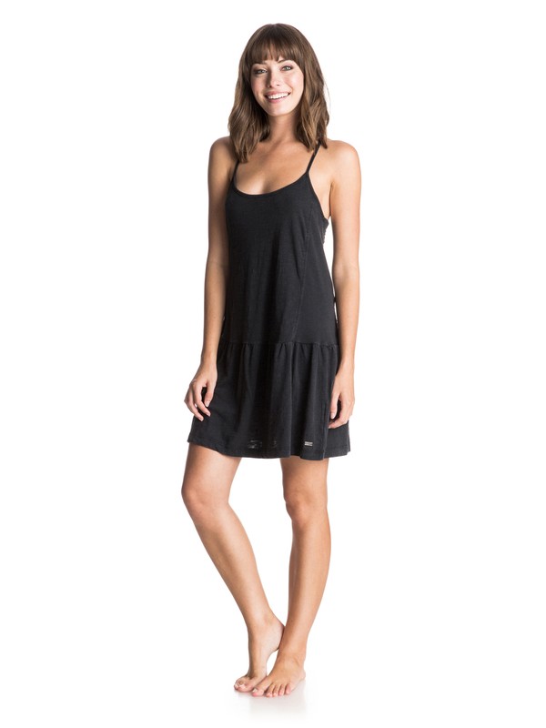 roxy, Pacific State - Dress, TRUE BLACK (kvj0) 0 Pacific State - Dress ARJKD03035 Roxy