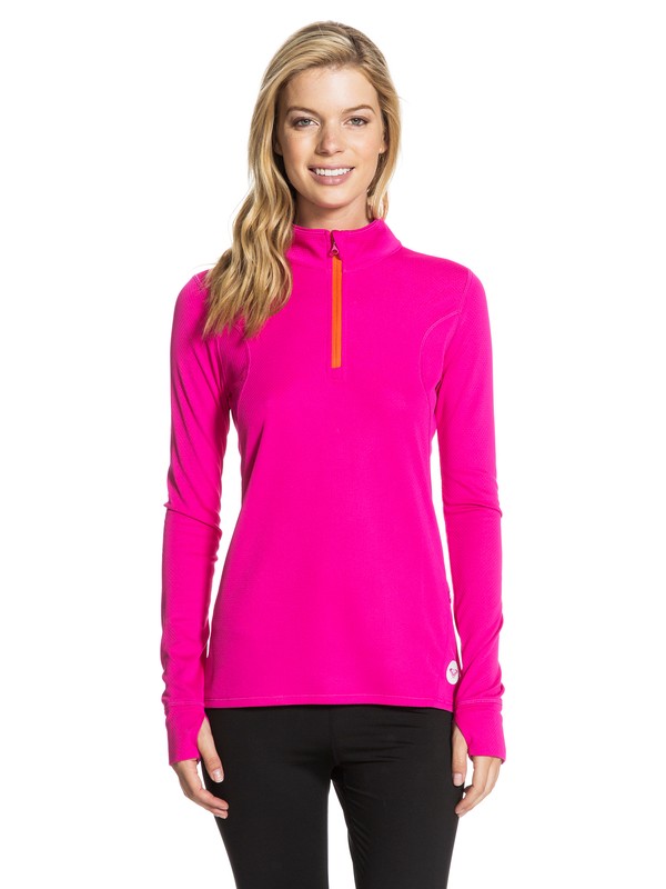 roxy, KEEP MOVING LS TOP, BRIGHT BERRY (mmw0) 0 KEEP MOVING LS TOP ARJKT03018 Roxy