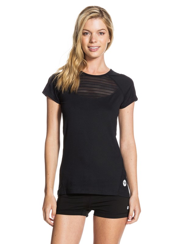 roxy, PR Tee, TRUE BLACK (kvj0) 0 PR Tee ARJKT03021 Roxy