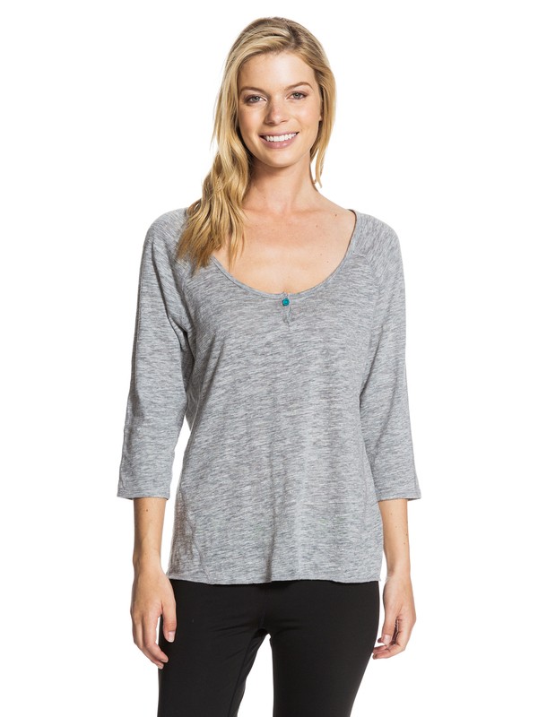 roxy, All Star Tee, HERITAGE HEATHER (sgrh) 0 All Star Tee ARJKT03030 Roxy