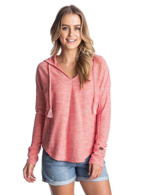 Seascape Surf - Hooded V-Neck Top ARJKT03086 0 Seascape Surf - Hooded V-Neck Top ARJKT03086 Roxy