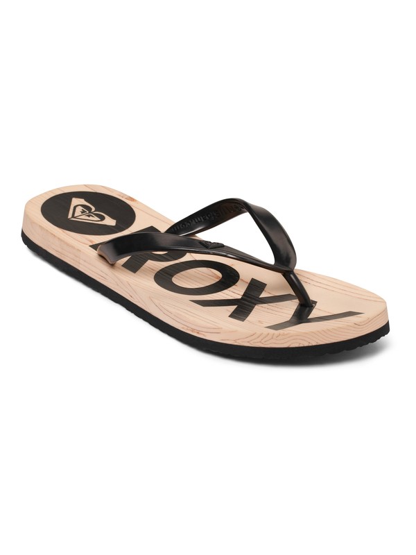 roxy, Kiwi Flip Flops, BLACK (blk) 0 Kiwi Flip Flops Black ARJL100117 Roxy