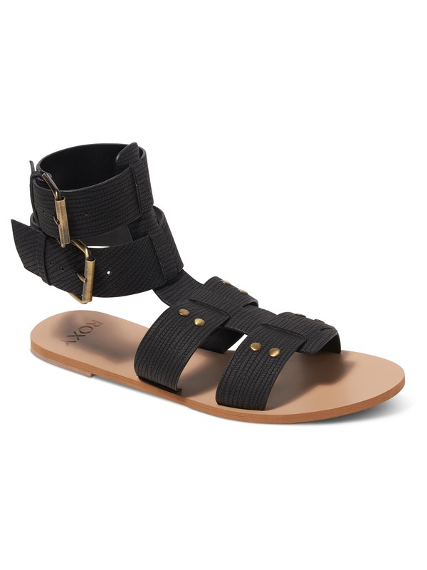 roxy, Tyler Sandals, BLACK (blk) 0 Tyler Sandals Black ARJL200530 Roxy