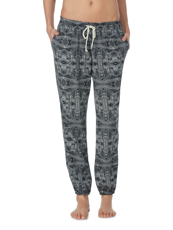roxy, Sweet Sea Pants, TRUE BLACK TRIBAL PRINT (kvj6) 0 Sweet Sea Pants ARJNP00013 Roxy
