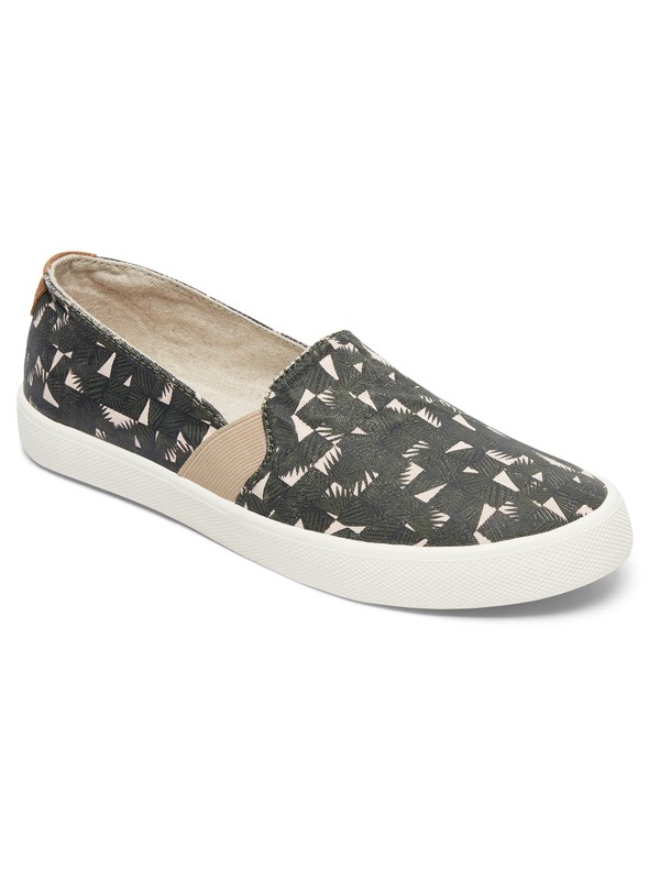 roxy, Atlanta Slip-On Shoes, OLIVE (olv) 0 Atlanta Slip-On Shoes Green ARJS300275 Roxy