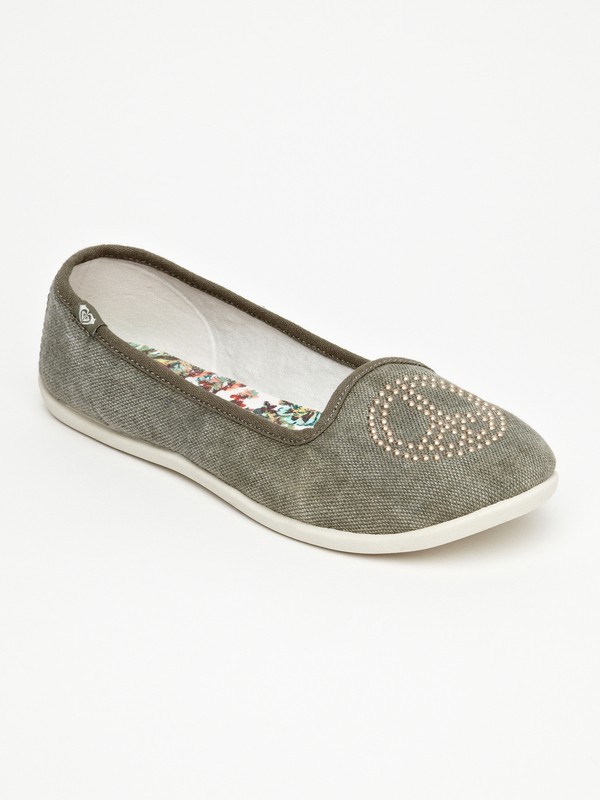 roxy, Hailey Shoes, ARMY GREEN (arm) 0 Hailey Shoes ARJS600079 Roxy