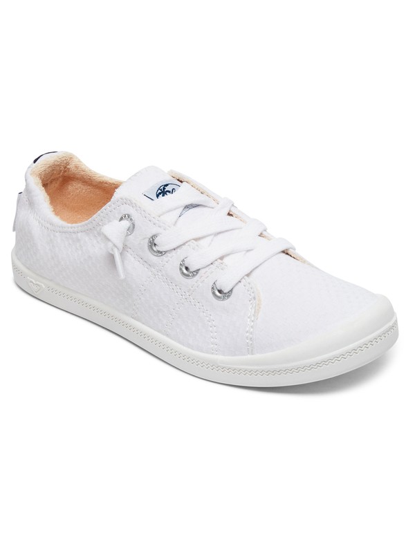 roxy, Bayshore Lace Up Shoes, WHITE (wht) 0 Bayshore Lace Up Shoes White ARJS600418 Roxy