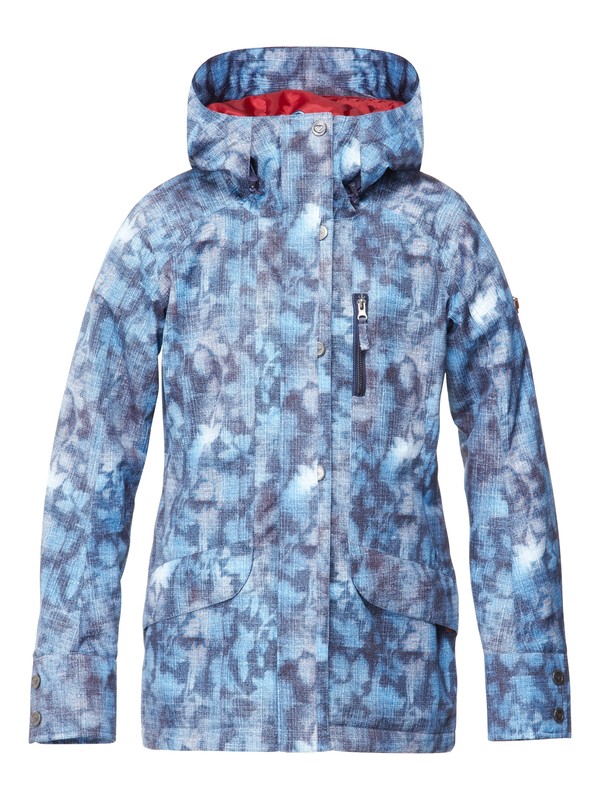roxy, Andie Jacket, BEACH GARDEN SNOW_PEACOAT (btn1) 0 Andie Jacket ARJTJ00039 Roxy