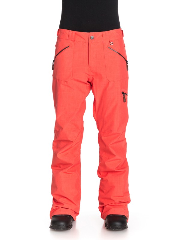 roxy nadia snowboard pants silver pink
