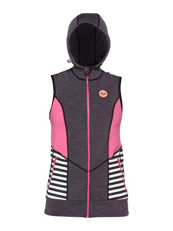 roxy, Close Out Neoprene Vest, HERITAGE HEATHER (sgrh) 0 Close Out Neoprene Vest ARJW000001 Roxy