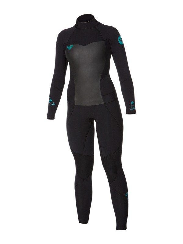 roxy, Syncro 5/4/3mm Back Zip Wetsuit, BLACK (kvd0) 0 Syncro 5/4/3mm Back Zip Wetsuit Black ARJW103011 Roxy