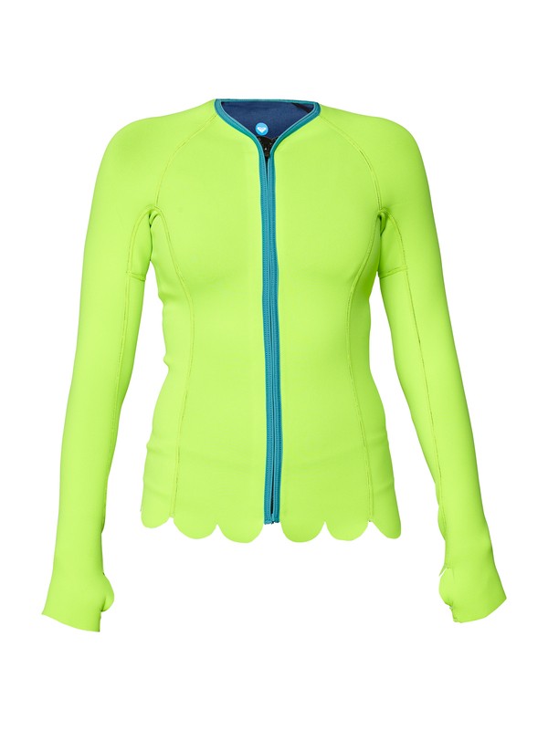 roxy, Open Water Jacket, NEON LIME (gjz0) 0 Open Water Jacket ARJW800014 Roxy