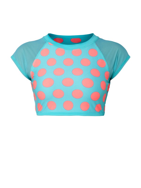 roxy, Dottie Short Sleeve Top, LTJADE CONNECTDOTS (bnf6) 0 Dottie Short Sleeve Top ARJWR00012 Roxy