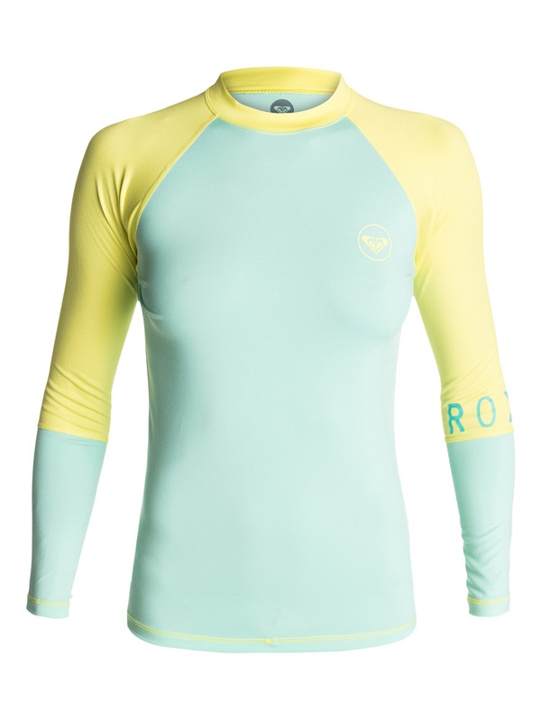 roxy, Sea Bound - Camiseta antirrozaduras, SEA FOAM/LIMEADE (xggg) 0 Sea Bound - Camiseta antirrozaduras ARJWR03037 Roxy