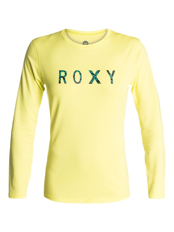 roxy, Palms Away - Long Sleeve Rash Vest, LIMEADE (gen0) 0 Palms Away - Long Sleeve Rash Vest ARJWR03042 Roxy