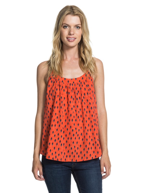 roxy, Alta Tank, DIAMOND HOT CORAL PATTERN (mkz6) 0 Alta Tank ARJWT03023 Roxy