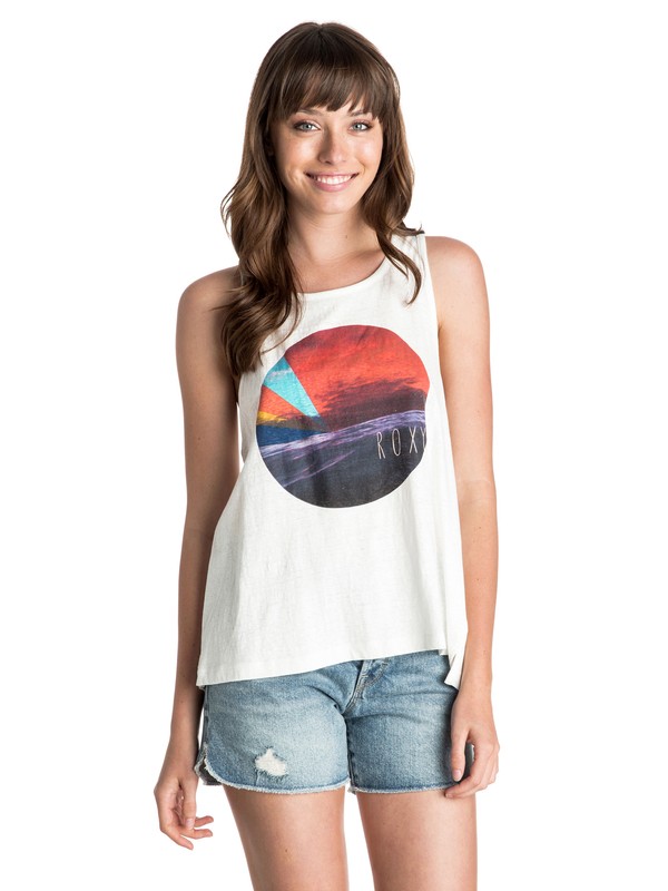 High Tide - High-Neck Muscle Tank ARJZT03390 0 High Tide - Camiseta de tirantes ARJZT03390 Roxy