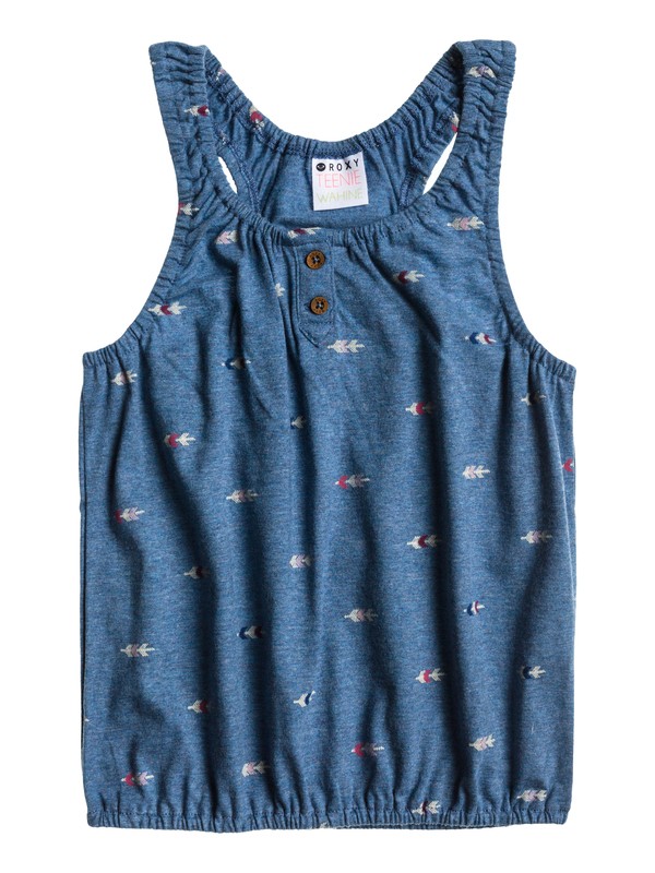 roxy, Girls 2-6 Seawaves Jumper, ARROW EMBROIDERY COPEN BLUE HE (bmn6) 0 Girls 2-6 Seawaves Jumper ARLKT03009 Roxy