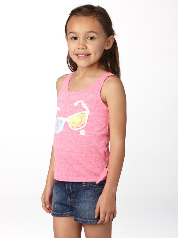 roxy, Girls 2-6 Shades Tank, TROPICAL PINK (mlw0) 0 Girls 2-6 Shades Tank ARLZT00118 Roxy