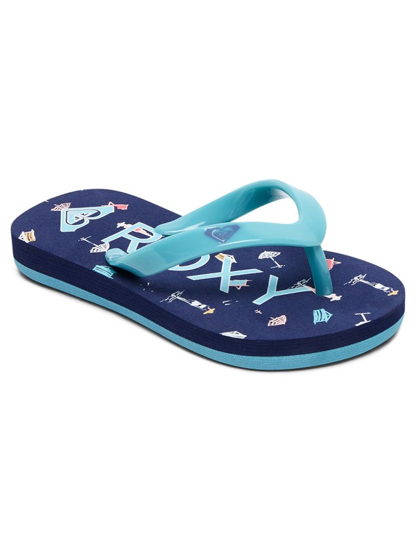 roxy, Bamboo - Flip-Flops, COBALT (co2) 0 Bamboo - Flip-Flops Green AROL100002 Roxy