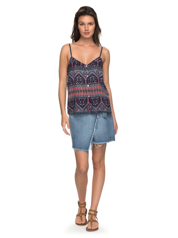roxy, RX SAIA PUNTA BREA IMP, MEDIUM BLUE (bgy0) 0 RX SAIA PUNTA BREA IMP BR73801242 Roxy