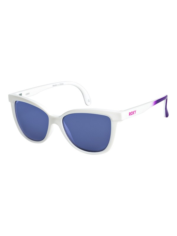roxy, Coco - Sonnenbrille, WHITE/FLASH PURPLE (xwwp) 0 Coco - Sonnenbrille Weiss ERG6016 Roxy