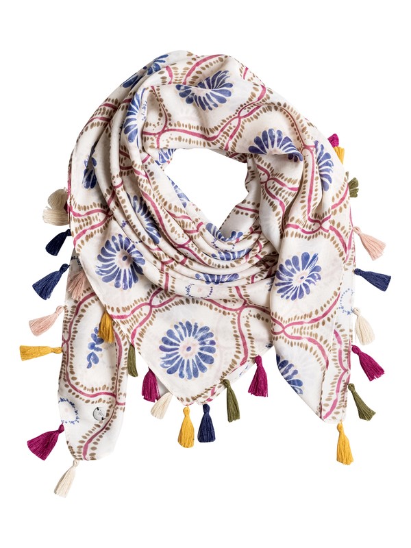 roxy, Play For Free - Square Scarf, TIPPIE MAGIC ANGORA (tee6) 0 Play For Free - Square Scarf ERGAA03009 Roxy