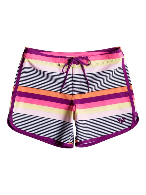 roxy, Little Desert - Board Shorts, SWING STRIPES COMBO WHITE (wbb6) 0 Little Desert - Board Shorts ERGBS03001 Roxy
