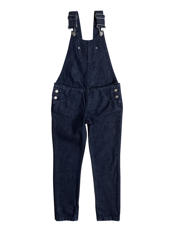 roxy, Random Ideas - Slim Fit Latzhose, DARK BLUE (bsww) 0 Random Ideas - Slim Fit Latzhose Blau ERGDP03038 Roxy